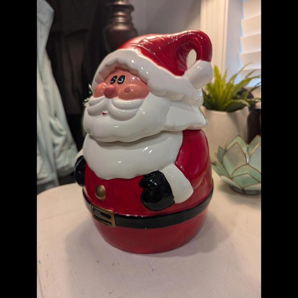Vintage Omnibus Santa Claus Cookie Jar/OCI/Good Condition! - Picture 6 of 9